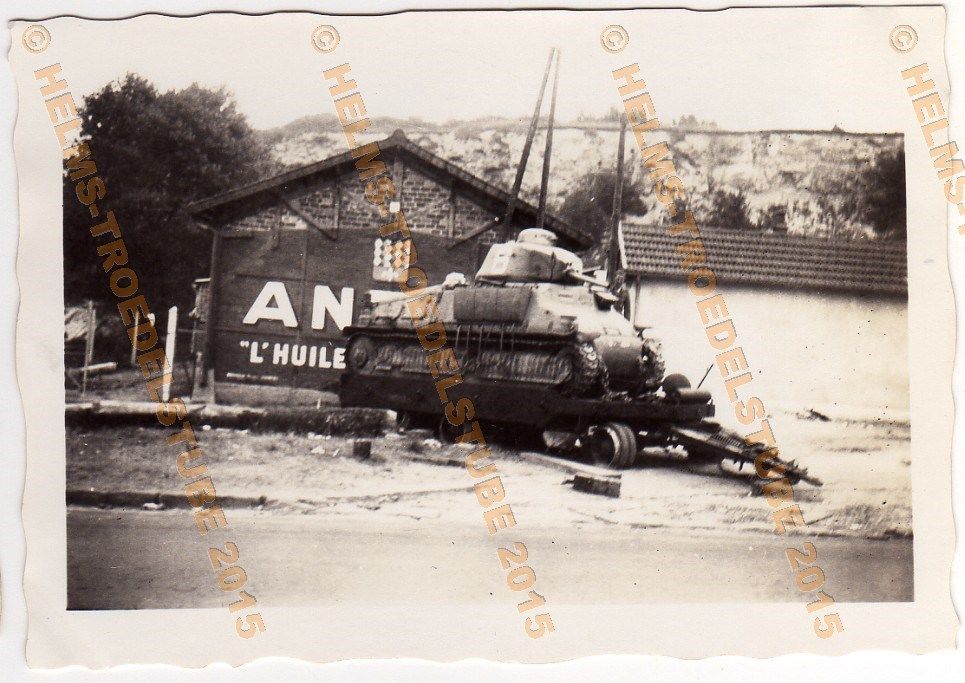 Orig. Foto französischer panzer somua s35,Tank,C