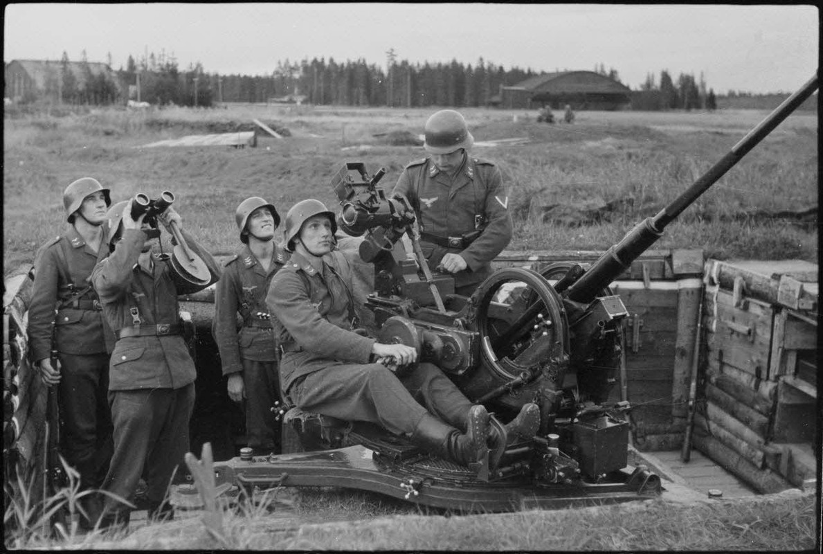 Lors d'une démonstration aéroportée du Luftlandegeschwader 1 (8.LLG 1) sur le terrain d'aviation de 