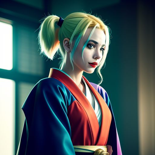 Harley-Quinn-wearing-a-kimono-71
