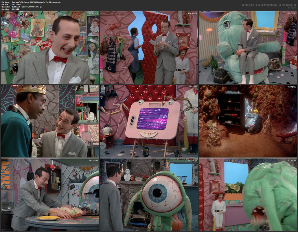 Pee-wee's Playhouse S01E09 Monster In The Playhouse.mkv