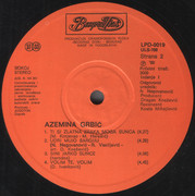 Azemina Grbic - Diskografija B-strana-17-09-1980