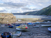 Clovelly Harbour.