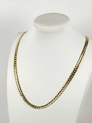 18k gold curb link chain_1