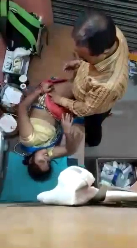 Doctor spreading legs of her patient fingering in her pussy