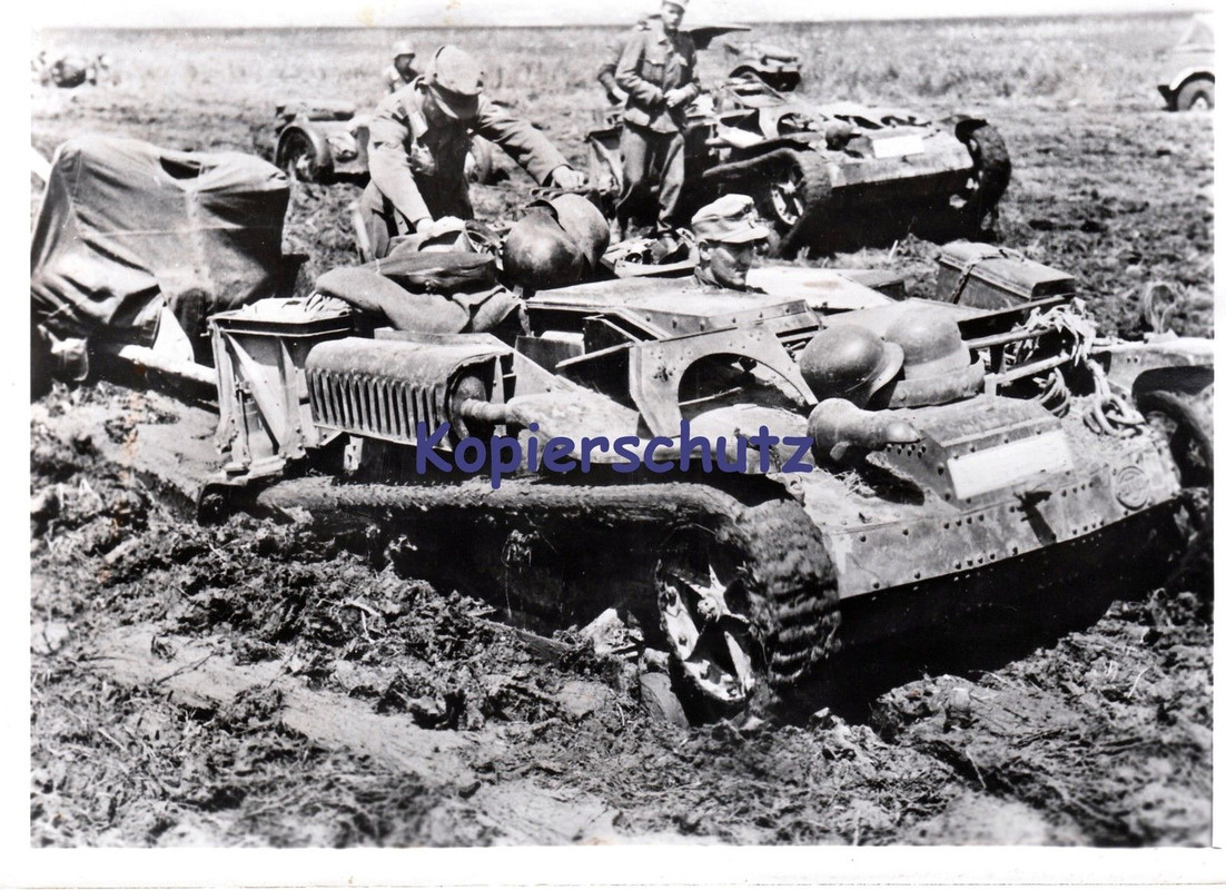 Französisches Beutefahrzeug im Don-Delta