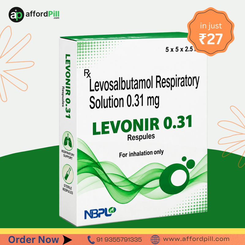 Levonir 0.31 Respules – A Smarter Way to Shop Online