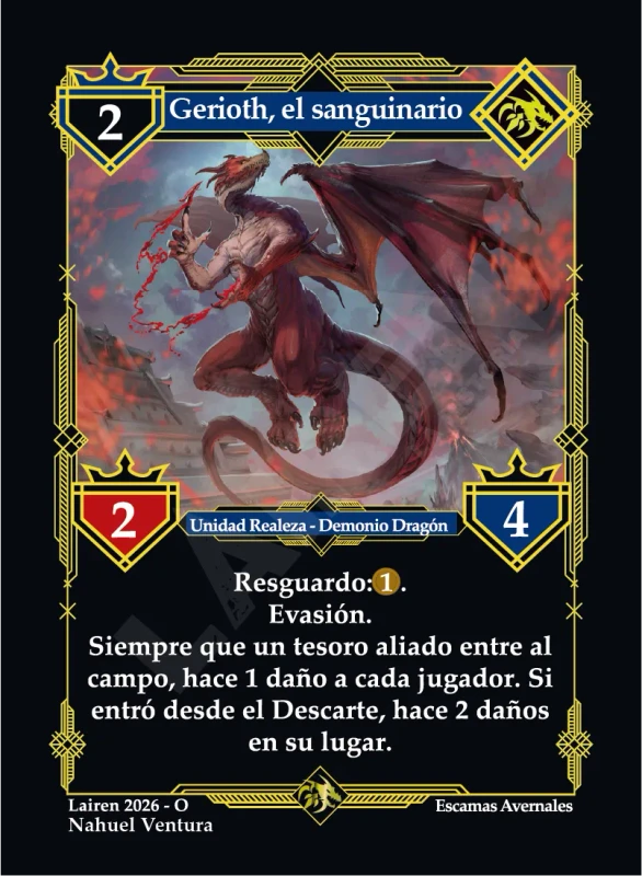 GERIOTH, EL SANGUINARIO