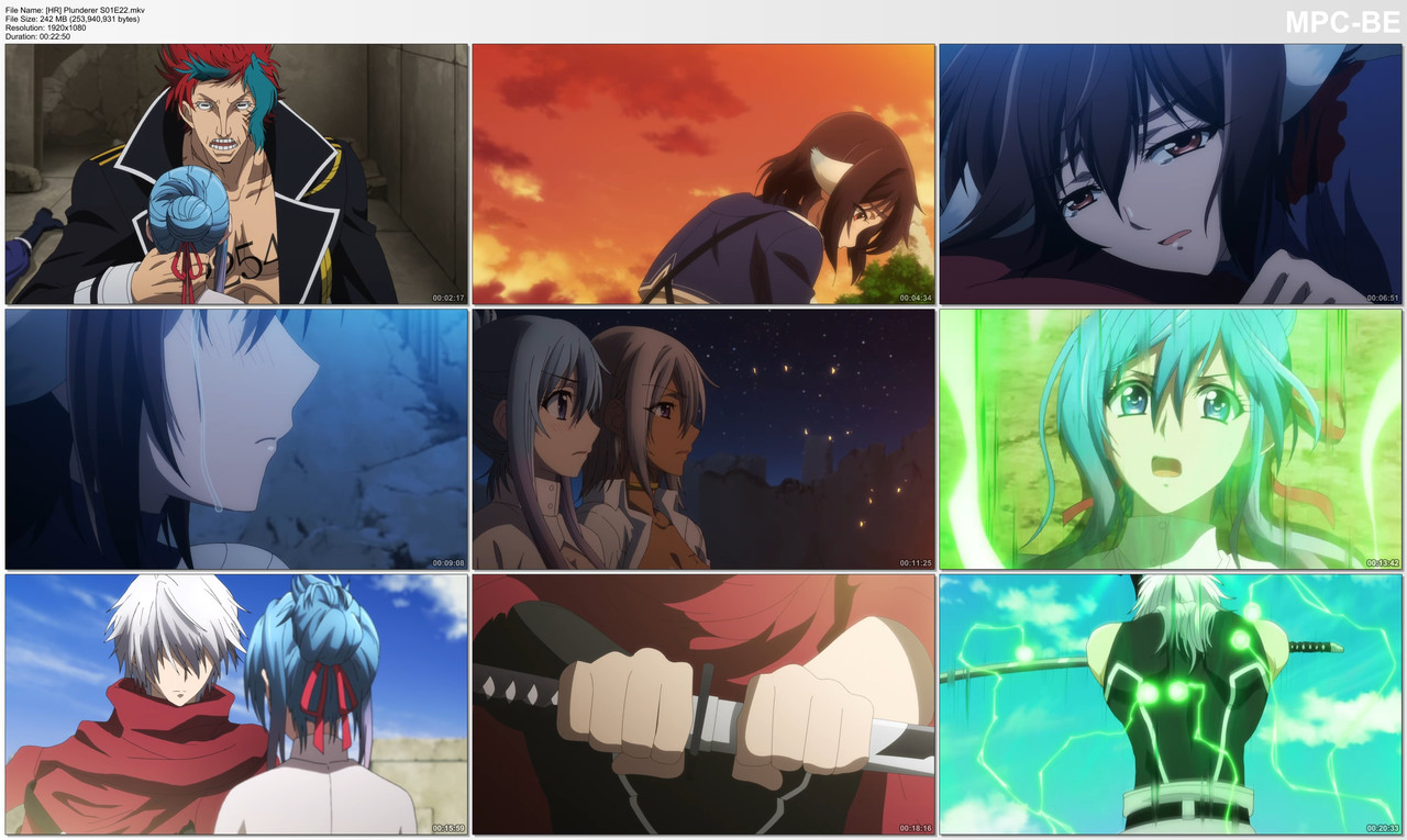 [HR] Plunderer 22 [1080p HEVC] HR-GZ