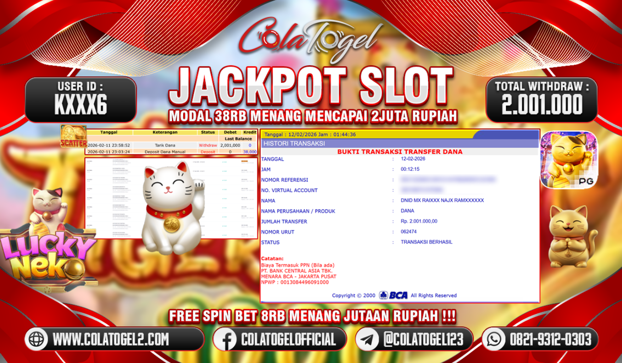 JACKPOT SLOT GACORR!!