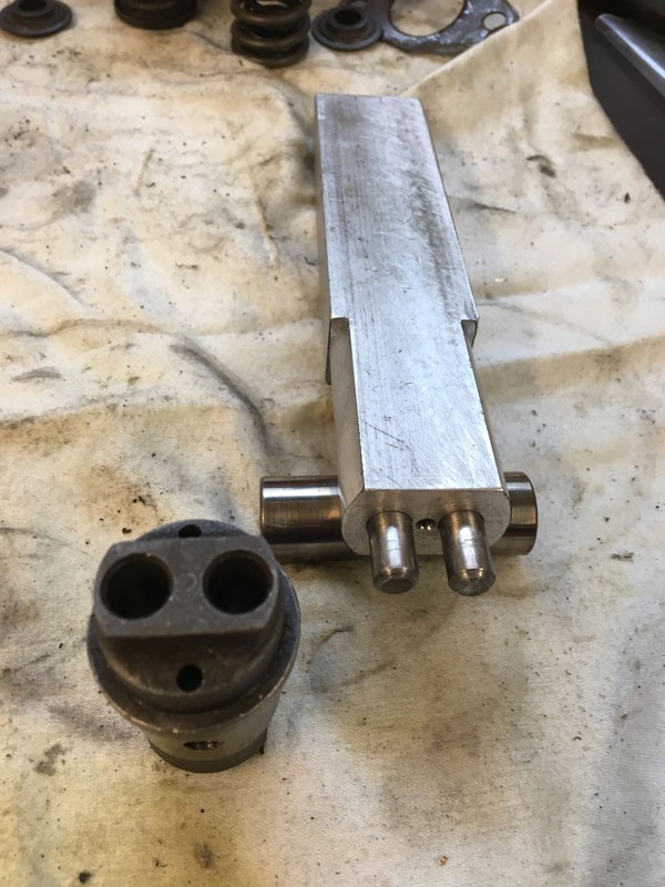 tappet block tool finished