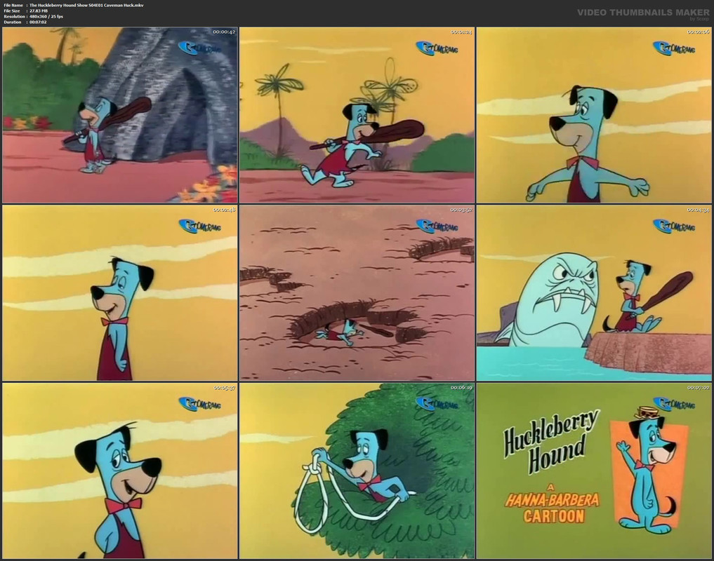 The Huckleberry Hound Show S04E01 Caveman Huck.mkv