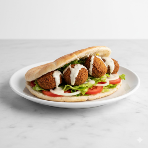 Kebab de falafel