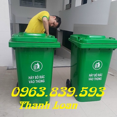 Giá thùng rác nhựa 240L rẻ tại Đồng Nai. lh 0963 839 593 Ms.Loan Thung-rac-240l-xanh-la-gia-re