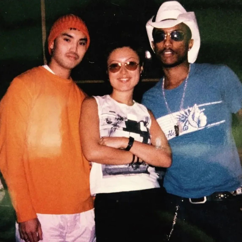 The Neptunes With Mami In NY 2000