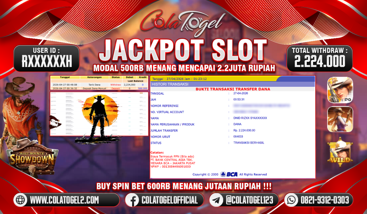 JACKPOT SLOT GACOR!!
