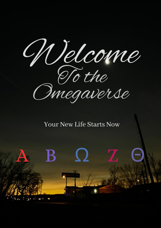 Front cover image for the Inventor's guide. Title reads: Welcome to the Omegeverse. Subtitle: Your new life starts now