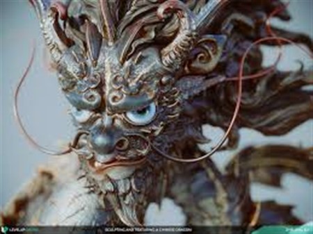 Sculpting & Texturing a Chinese Dragon Zhelong Xu