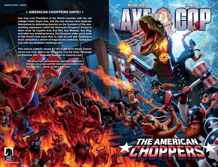 Axe Cop v06 - The American Choppers (2014)