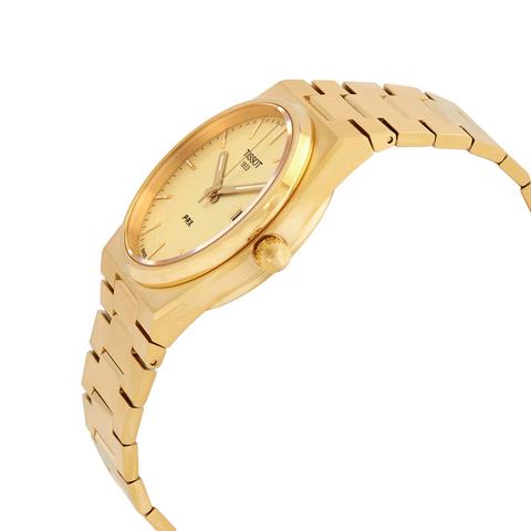 tissot prx quartz champagne dial mens watch t1374103302100 t1374103302100 2