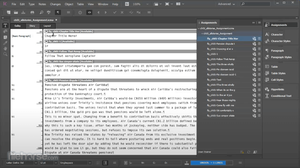 Adobe InCopy 2025