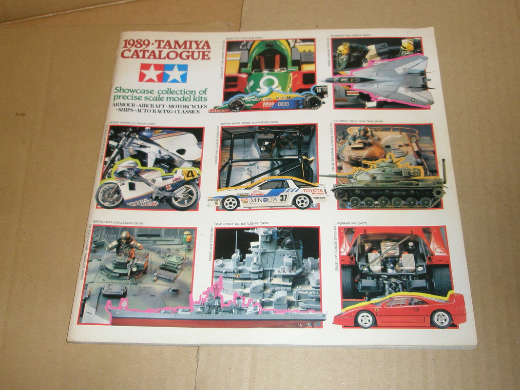 Tamiya 1989 catalogue