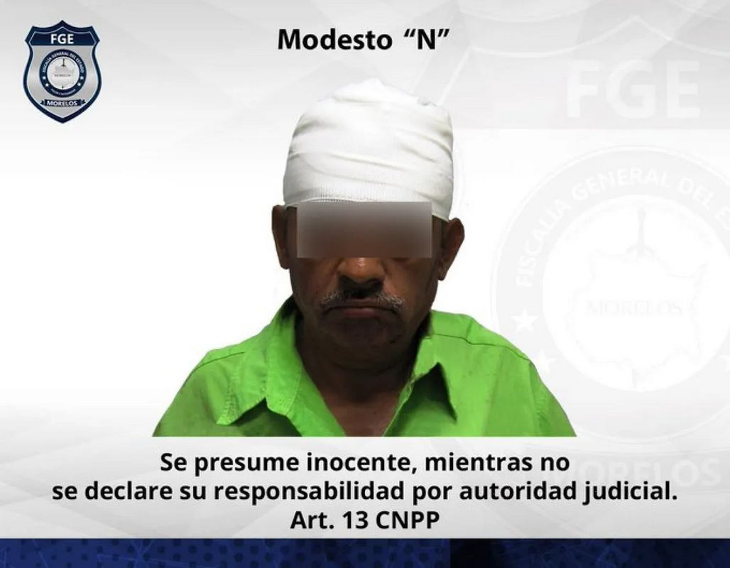 Madre en Morelos sorprende a hombre violando a su hija; lo golpea y detiene