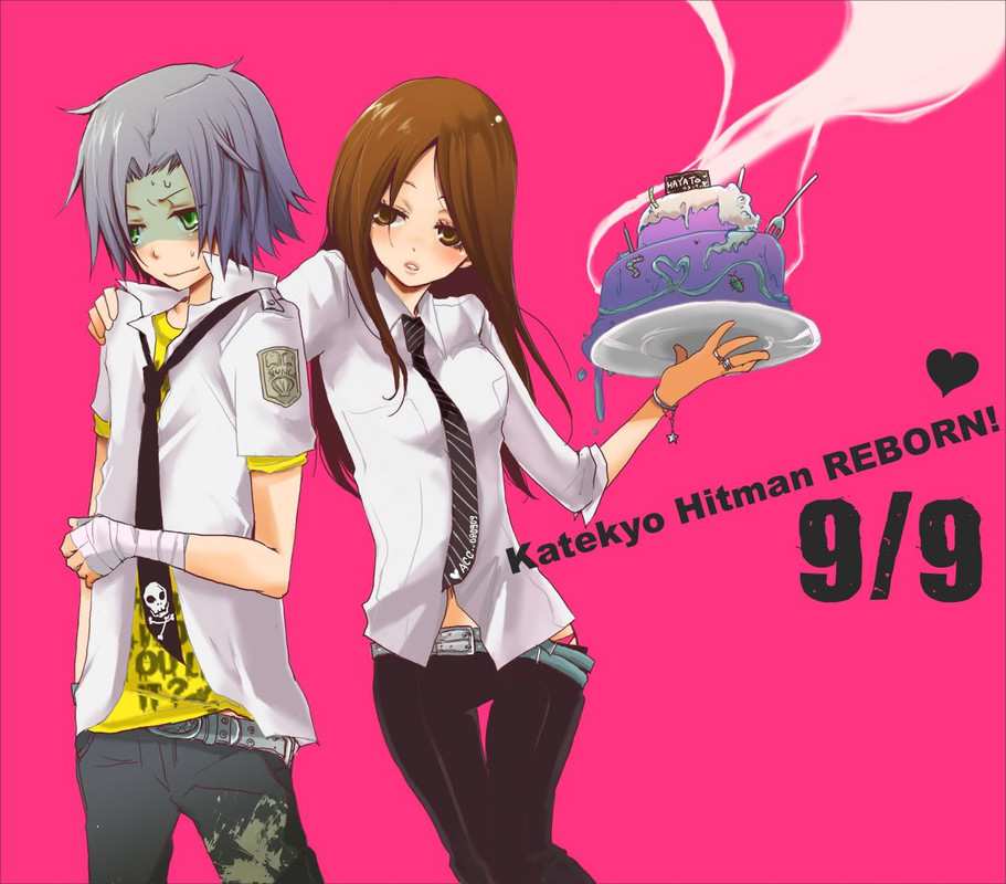 gokudera-hayato-and-bianchi-katekyo-hitman-reborn-drawn-by-ogura-9573492d45910698e5415851c29a96c9