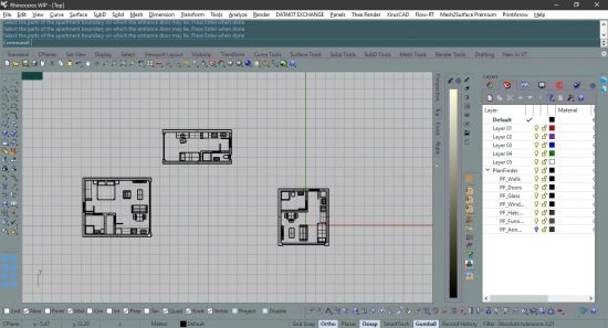 PlanFinder v1.15 for Rhino