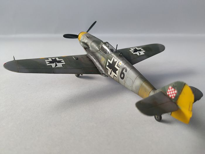Bf-109G 2.Lj, Hasegawa i Revell 1/72 IMG-20200924-124436