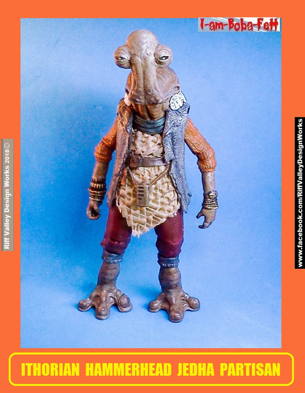 sw custom ithorian jedha partisan figure completed d