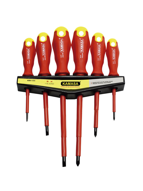 JUG. DESTORNILLADORES 6PCS KAMASA
