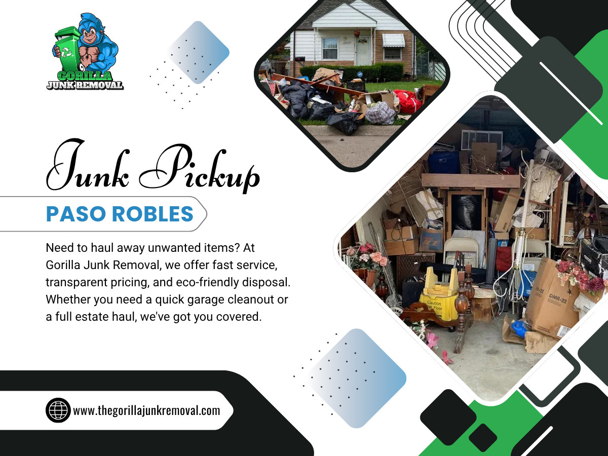 Junk Pickup Paso Robles