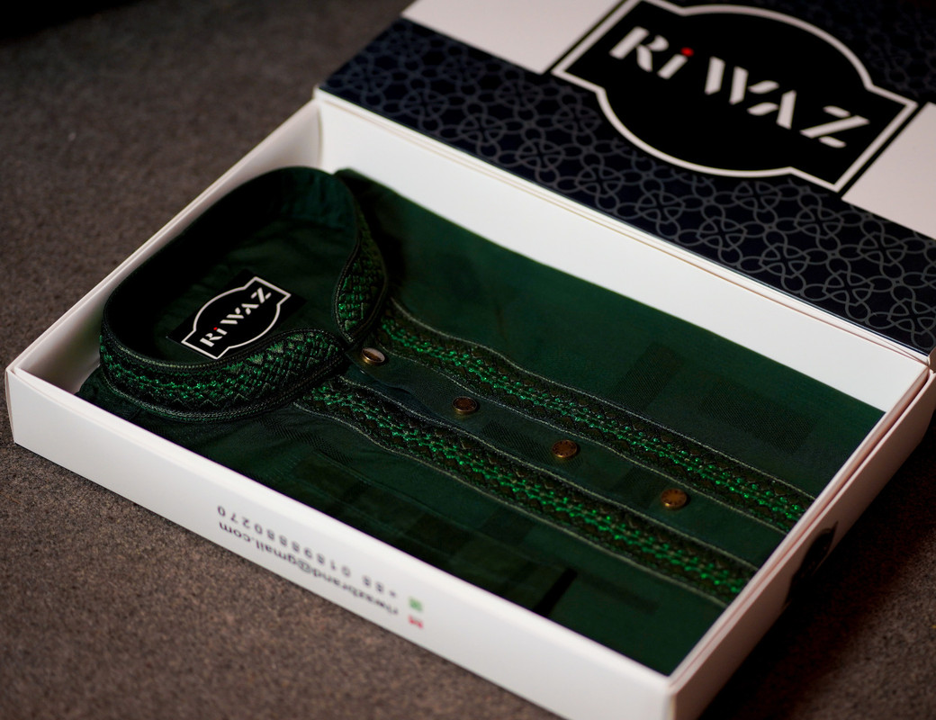 Premium Cotton Embroidery Panjabi