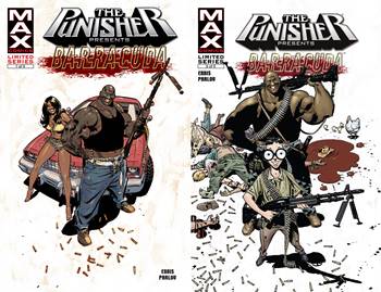 The Punisher Presents - Barracuda Max #1-5 (2007) Complete