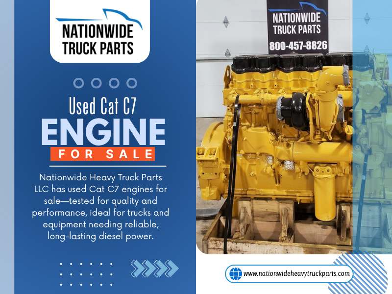 Used Cat C7 Engine For Sale