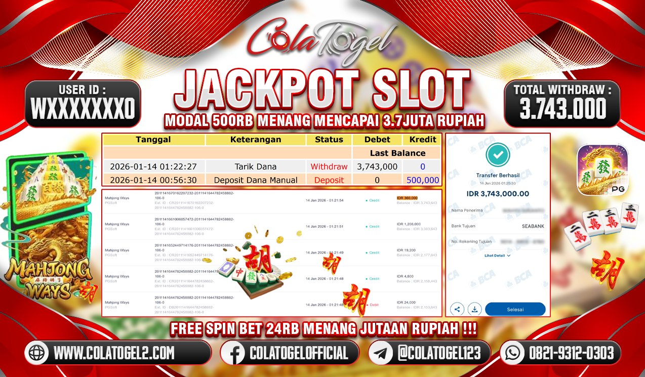 JACKPOT SLOT GACOR!!