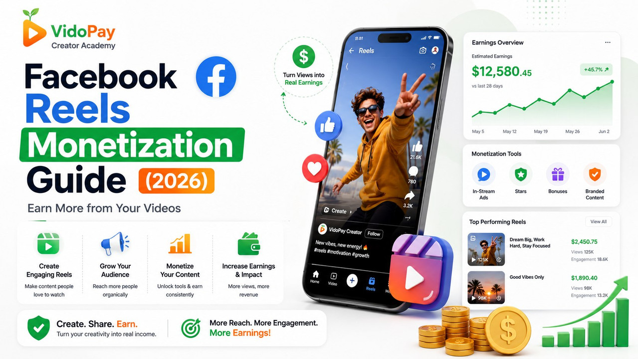 Facebook Reels Monetization Banner