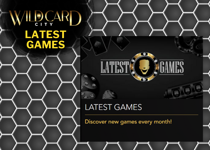 Free Spins for the Latest Games at Wild Card City Casino