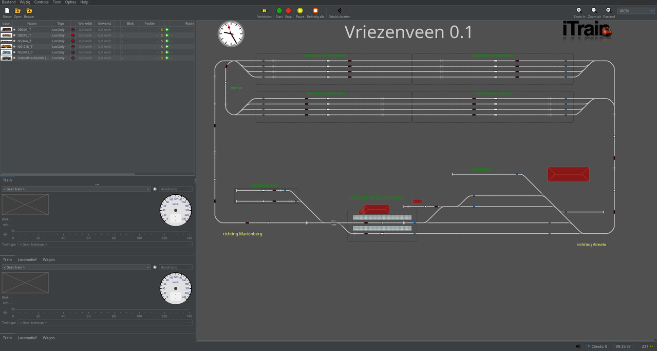 Vriezenveen i Train