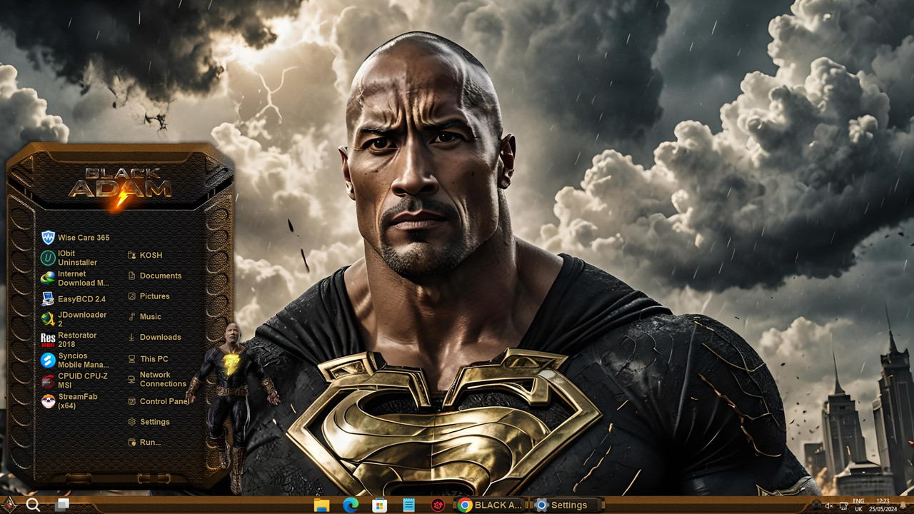 Black Adam Theme V3
