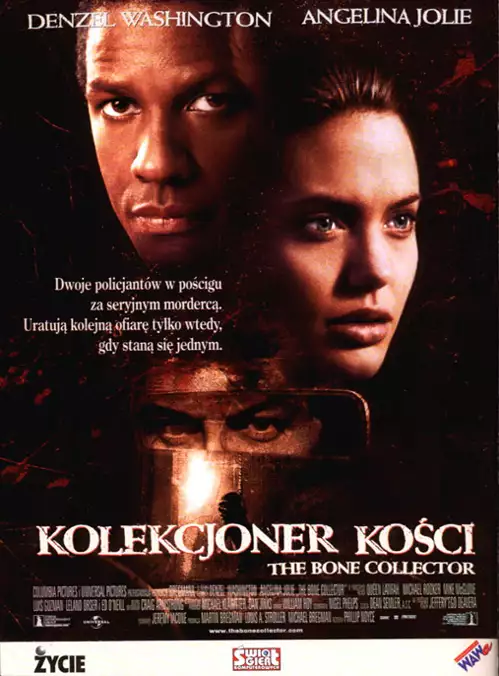 Kolekcjoner kości / The Bone Collector (1999) PL.720p.BDRip.XviD.AC3-DReaM / Lektor PL