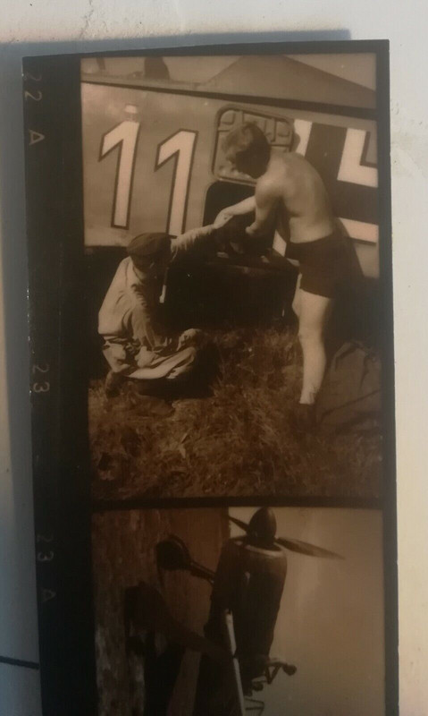 Lot foto luftwaffe jagdflieger jg2 fw190 wappen assi hahn (1)