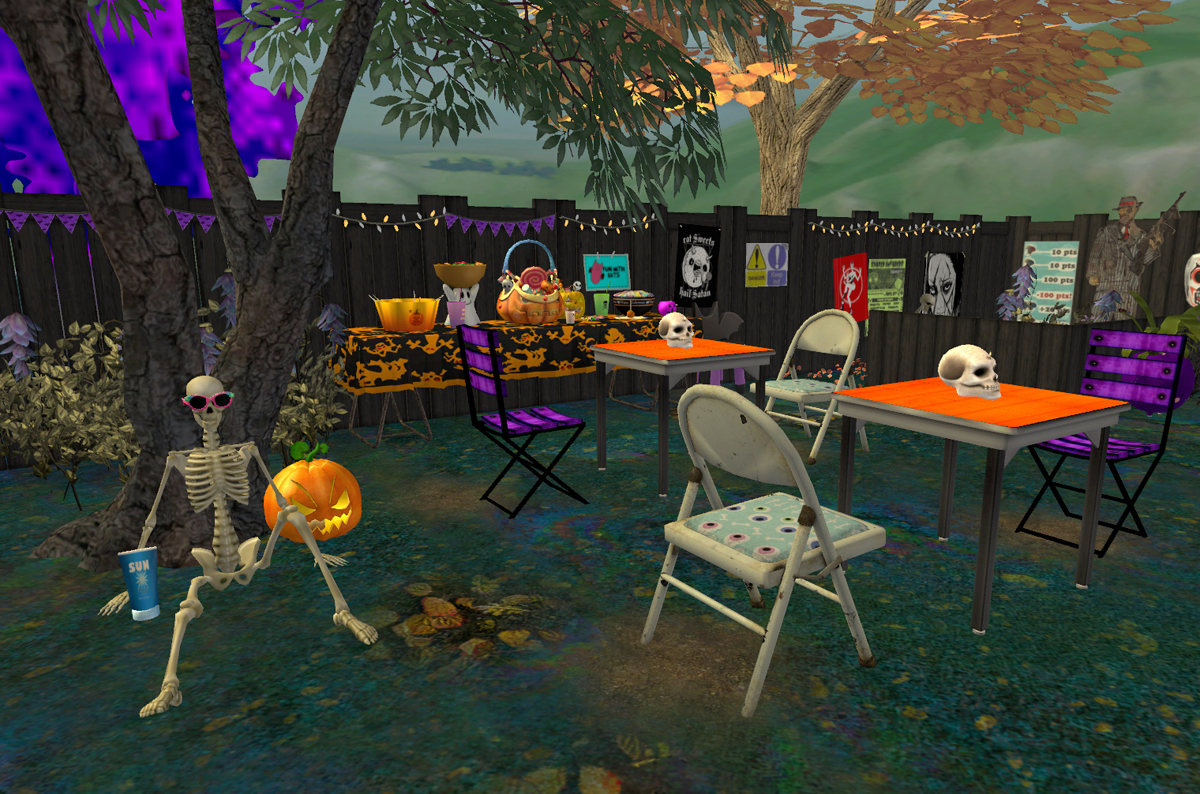 Halloween pool party lot preview 7