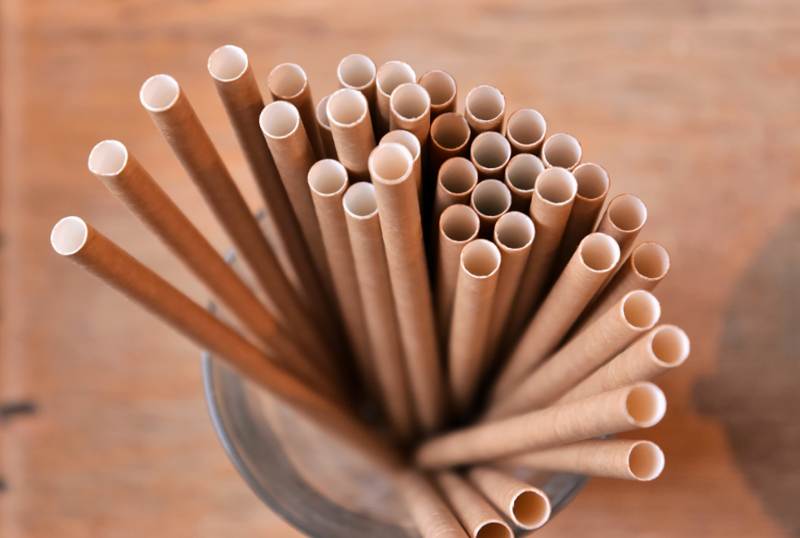 Sostanze chimiche nelle cannucce carta bambu