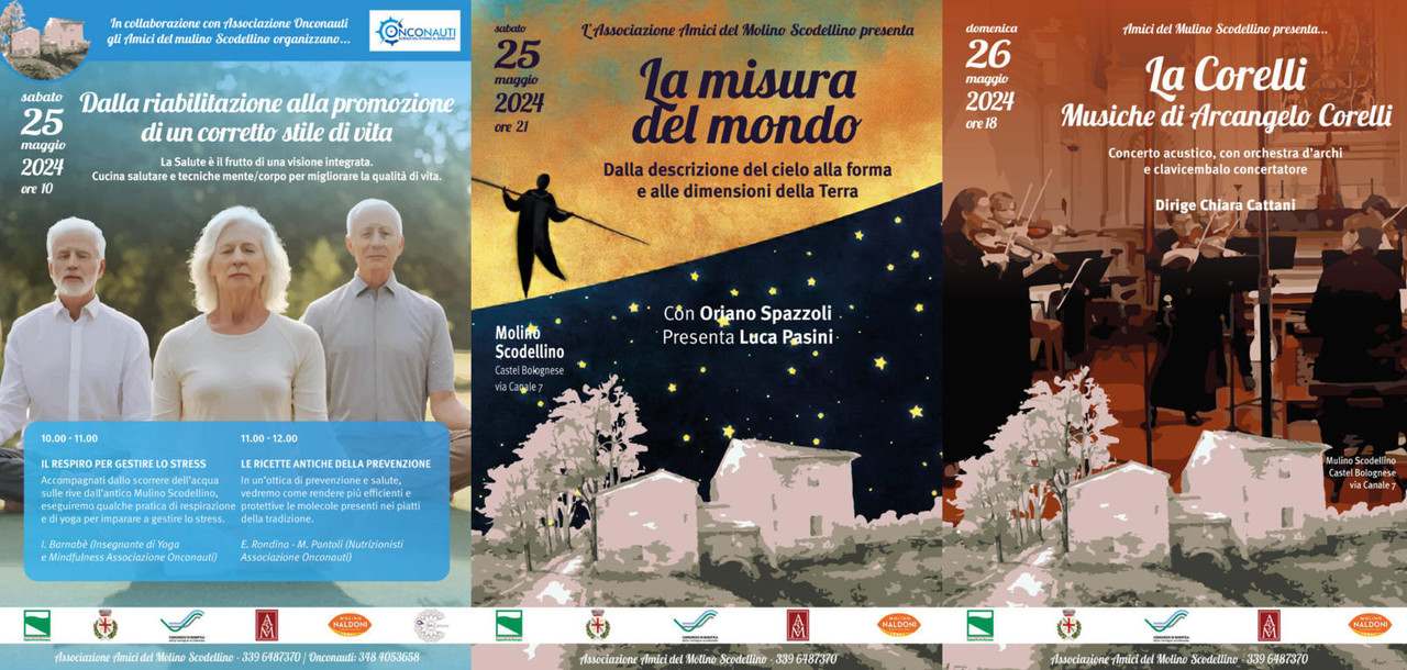 Stelle, salute e… musica! Un altro weekend imperdibile al Mulino Scodellino