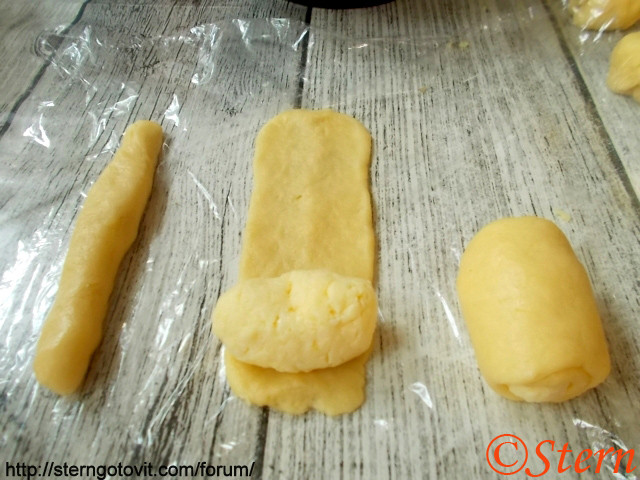 Рогалики с кремовой начинкой