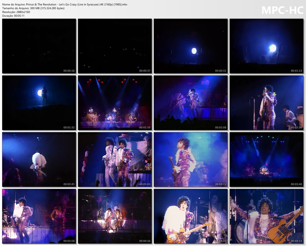Prince & The Revolution - Let's Go Crazy (Live in Syracuse) (4K 2160p) [30.03.1985]