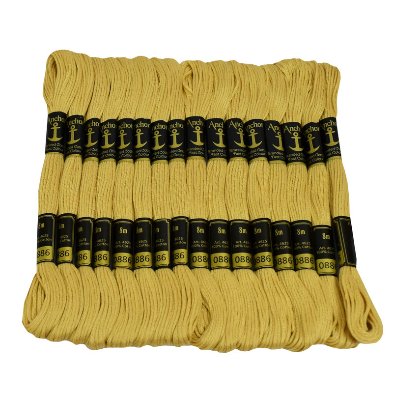 Anchor Cross Stitch Threads Stranded Cotton Beautiful Embroidery Floss 25 Skeins - Picture 141 of 156