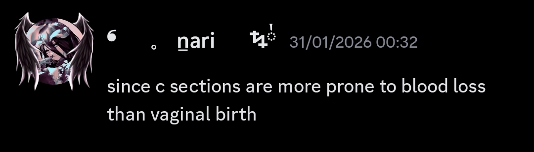 Nari talking about how dangerous c-sections are.