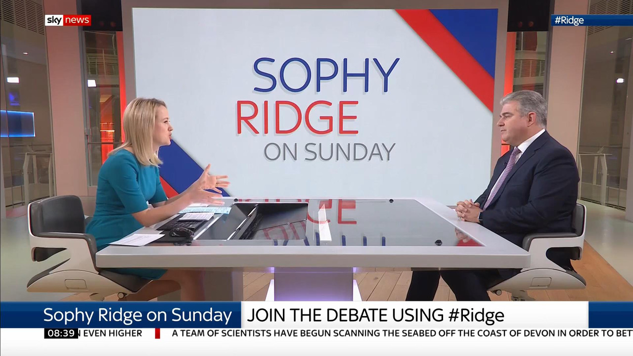 17 November - 08.30.00 - Sophy Ridge On Sunday. A new kind of po